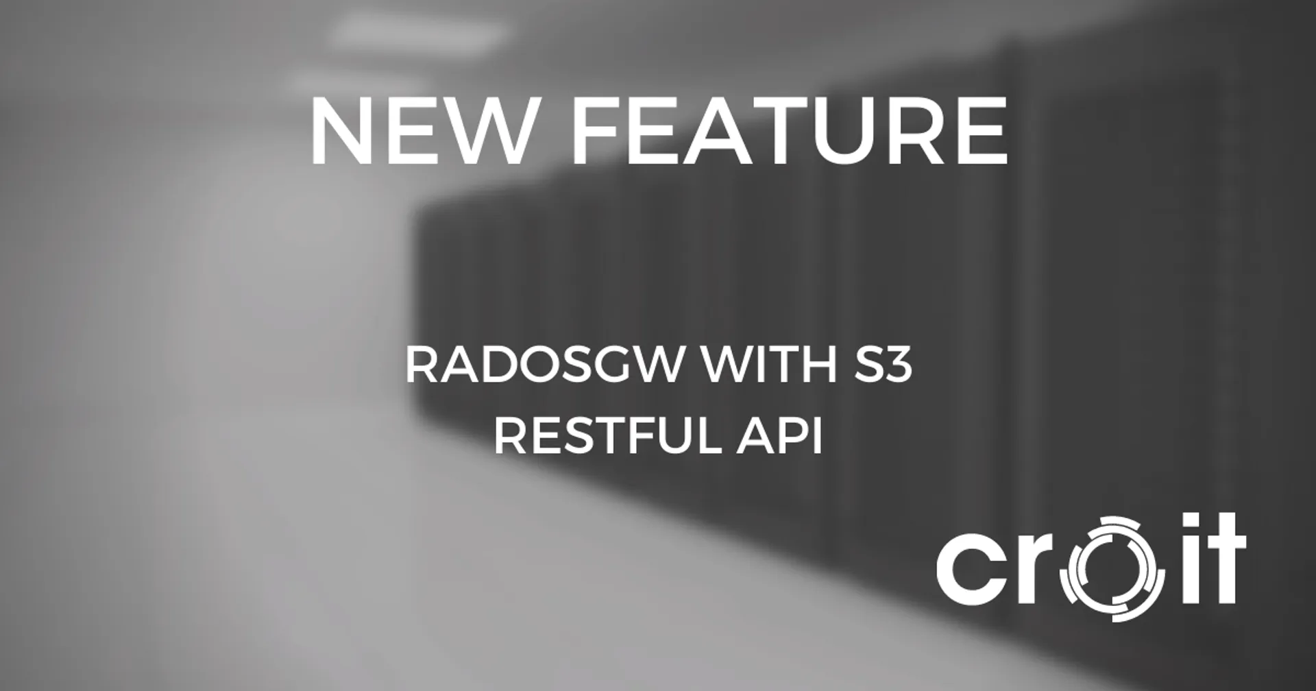 RadosGW with S3 RESTful API